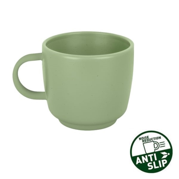 Tasse Melamine DOLOMIT Verte anti-drapante