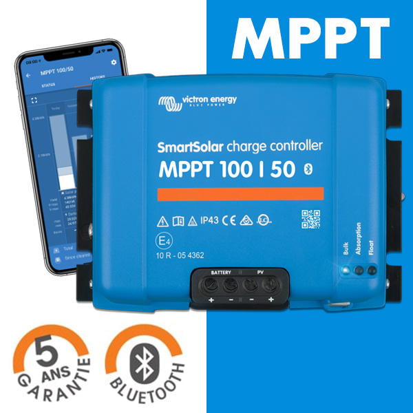Rgulateur de charge MPPT Victron SmartSolar 100-50A 700W
