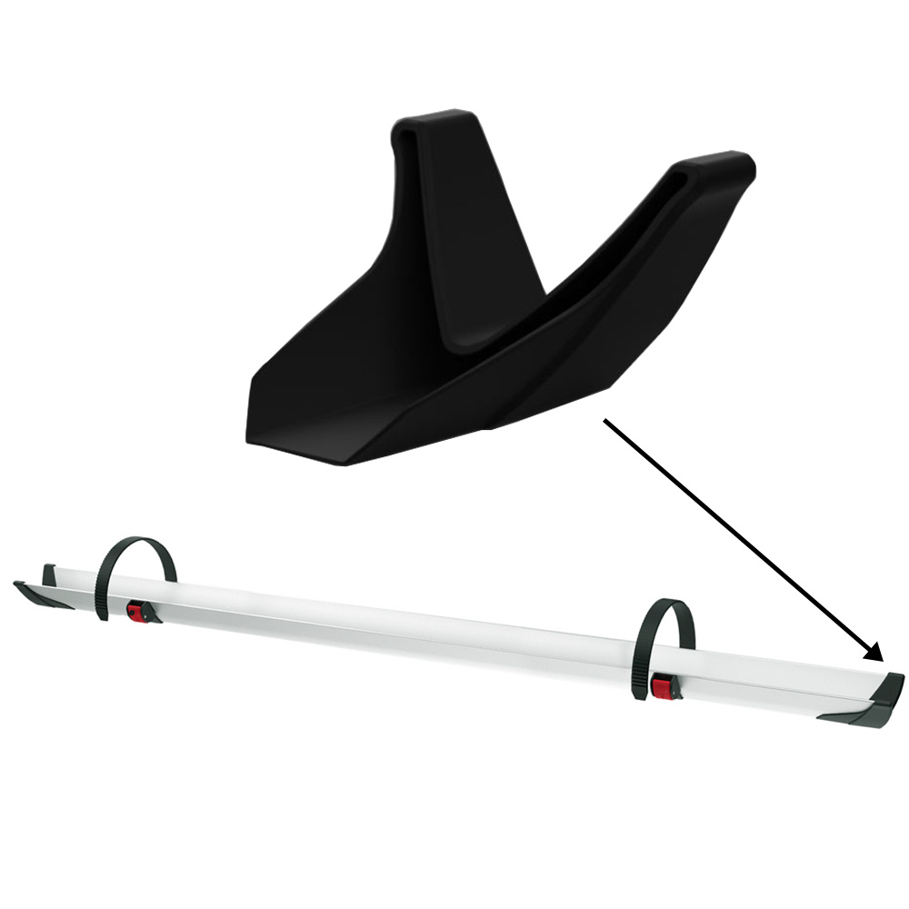 Embout de Rail PLUS Noir pour porte-vlo FIAMMA 