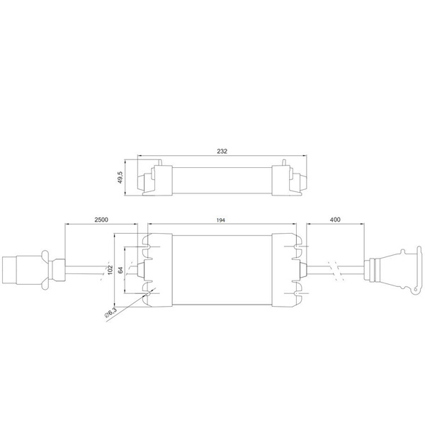 Botier de contrle LED spcial remorque FRISTOM
