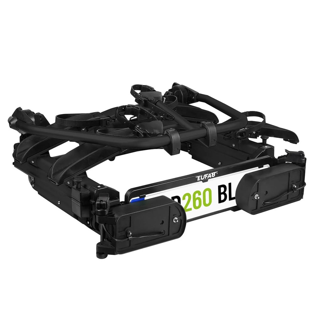 Porte-vlos coulissant sur attelage EUFAB SD260 noir