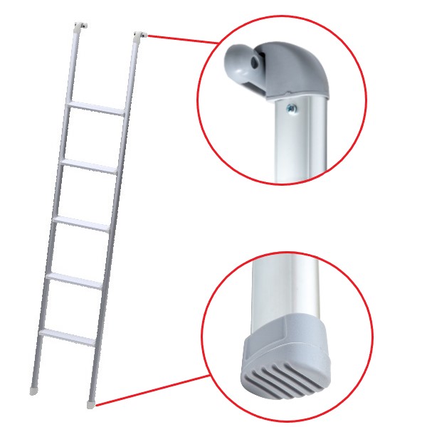 Echelle de capucine alu 6 marches 1m70 Titta LIPPERT
