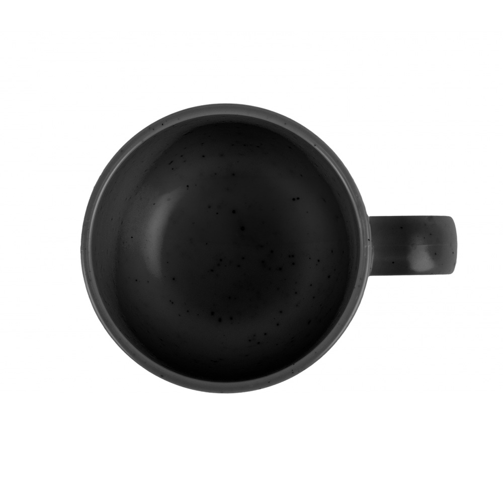 Tasse Cappuccino Mlamine Dolomit Anthracite 25cl anti-drapant BRUNNER