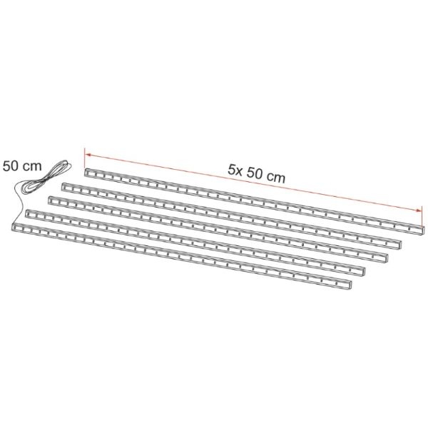 Bandes lumineuses store LED Awning Case FIAMMA 2m50