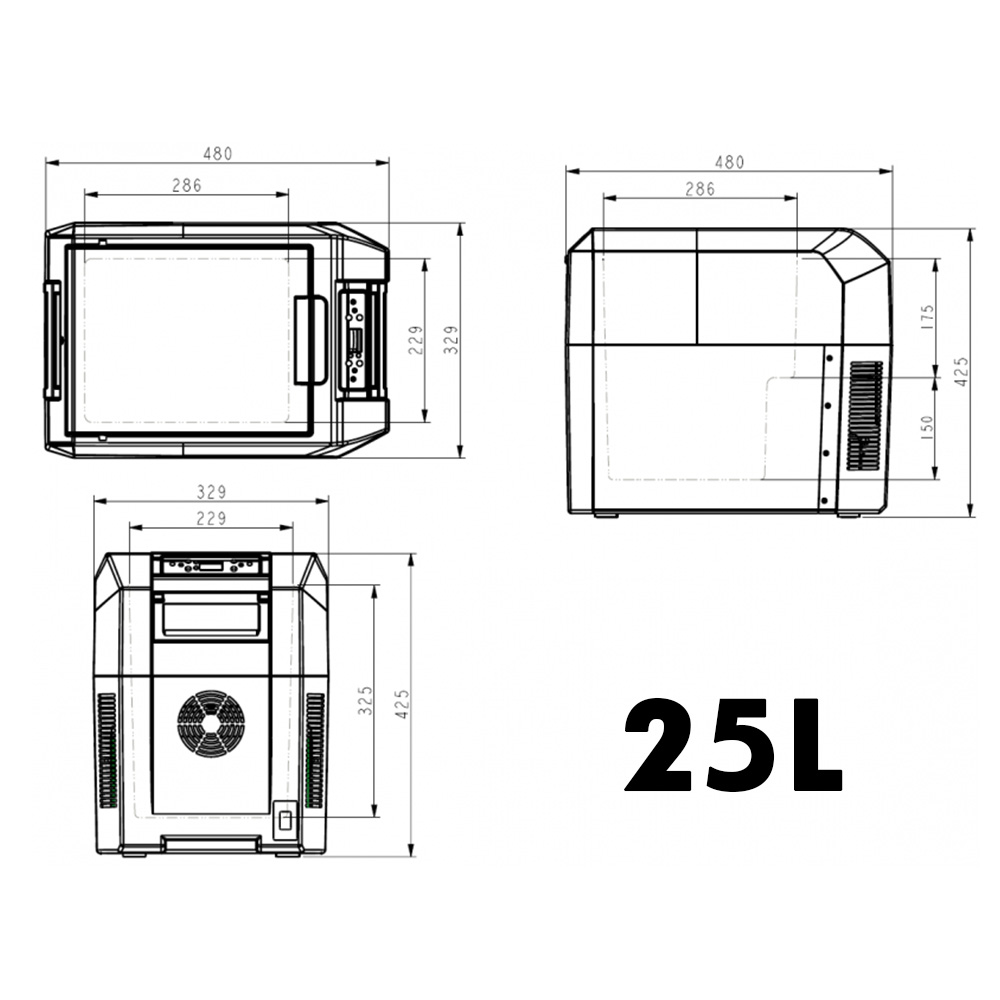Glacire  compression 12/24V et 230V ANTARION