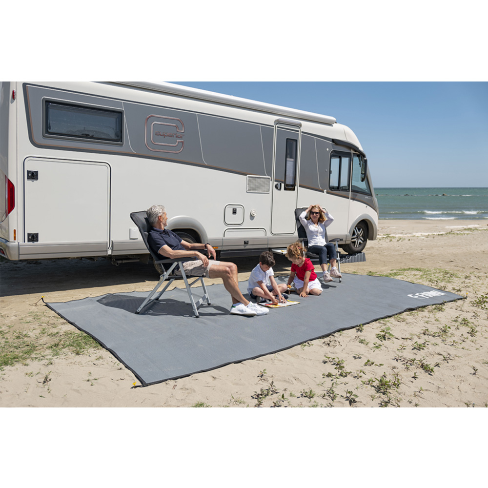 Tapis de sol Patio Mat Gris FIAMMA