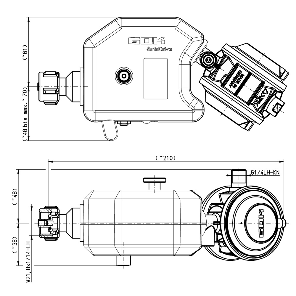 Inverseur dtendeur gaz Caramatic SafeDrive G2 GOK 