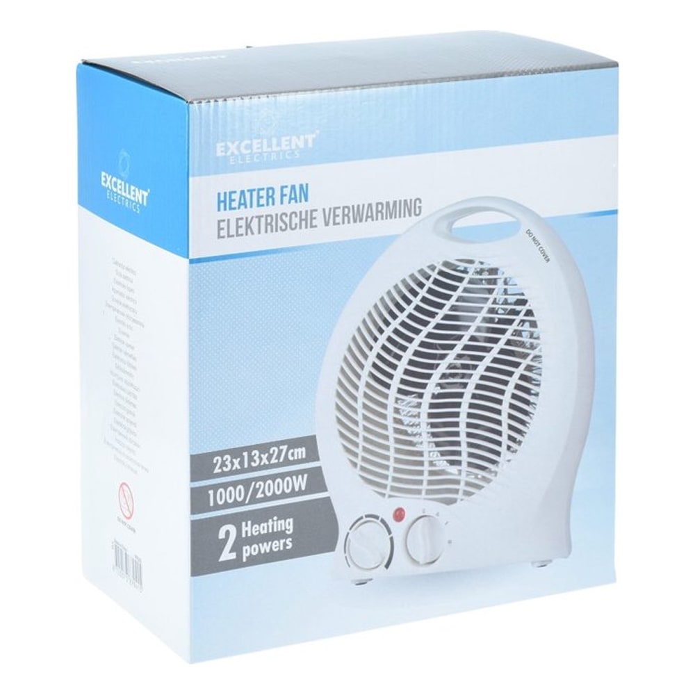 Chauffage ventilateur 1000 ou 2000W 230V