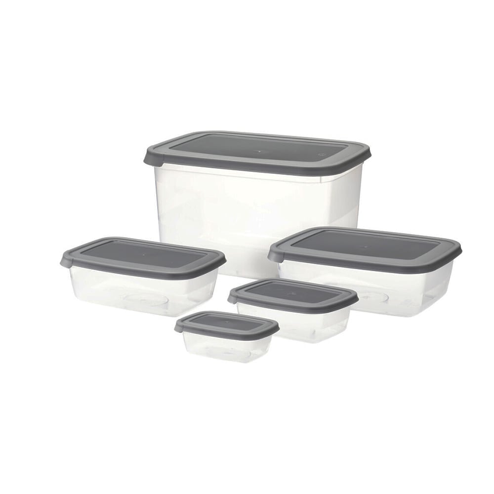 Lot de 13 botes avec couvercles