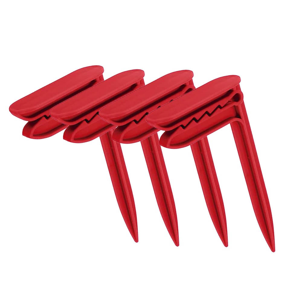 Lot de 4 pinces multi-usage pour serviettes ou plaids 