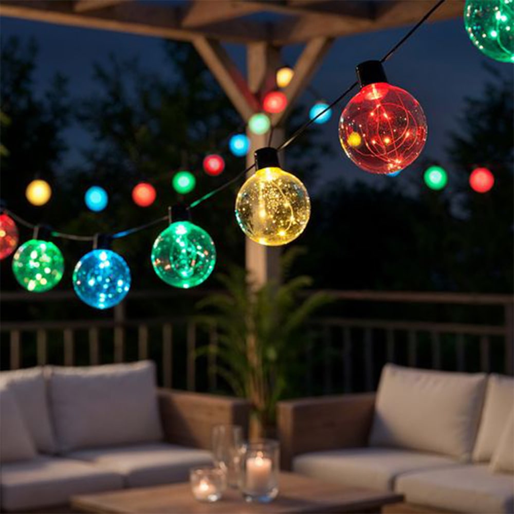 Guirlande lumineuse LED multicolore 7,5M