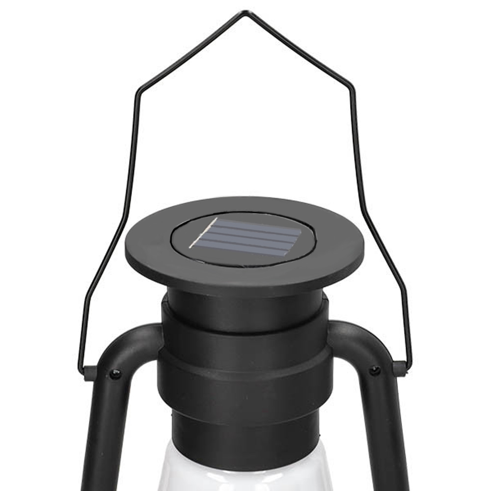 Lanterne solaire LED - noire