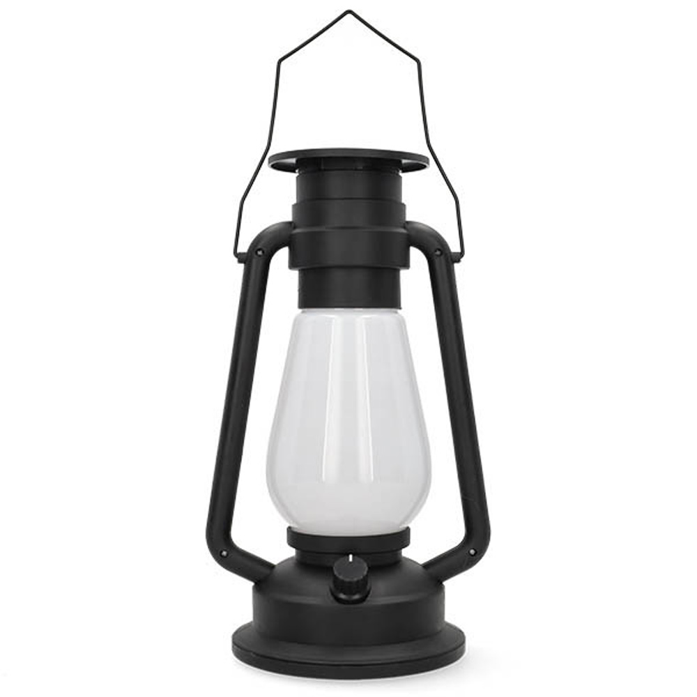 Lanterne solaire LED - noire