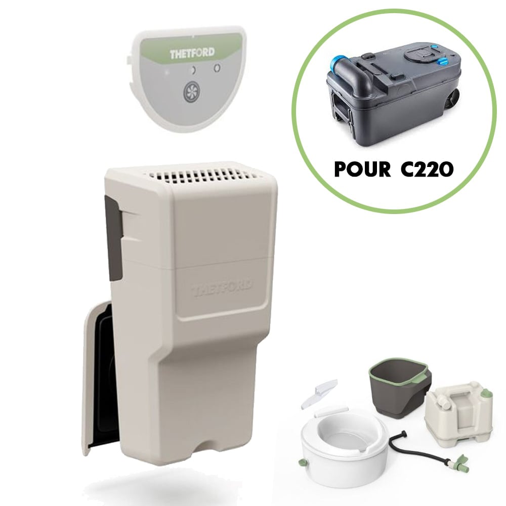 Kit de ventilation pour toilettes  sparation Thetford S220 