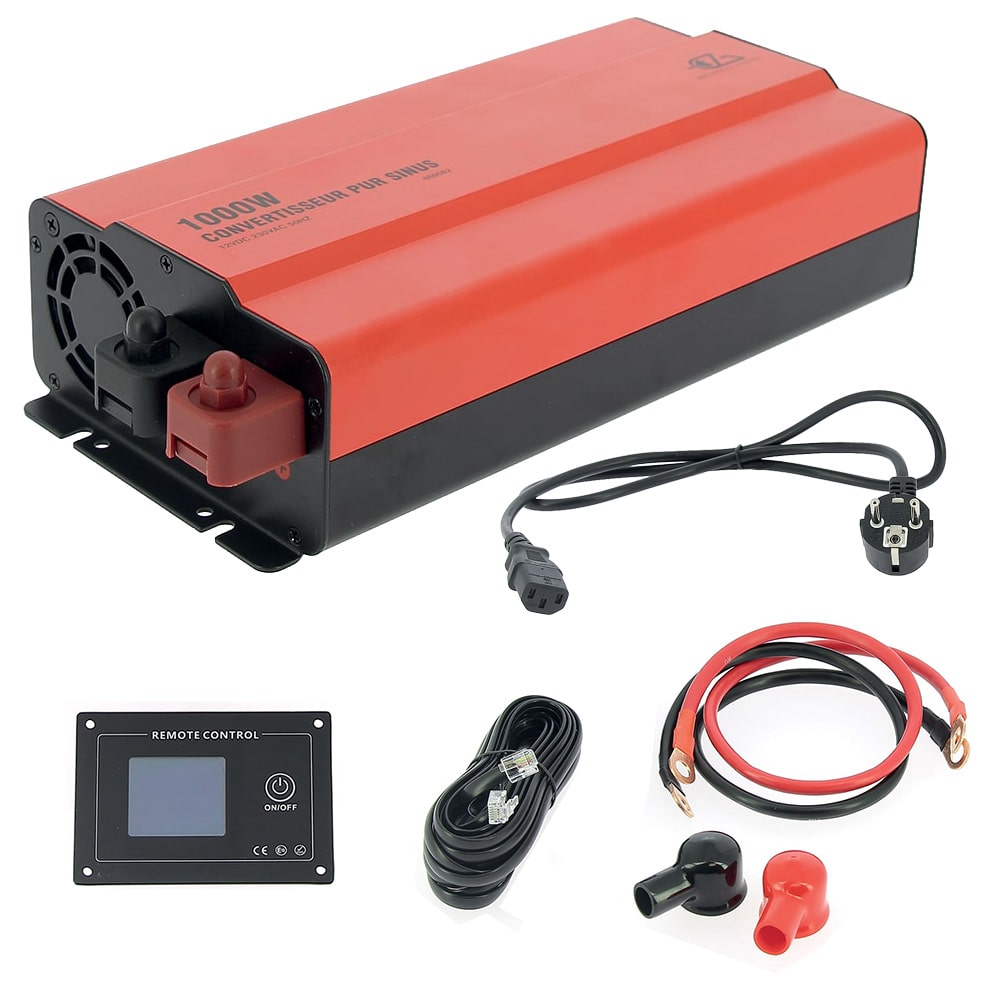 Convertisseur Pur Sinus 1000W 12/230V EZA