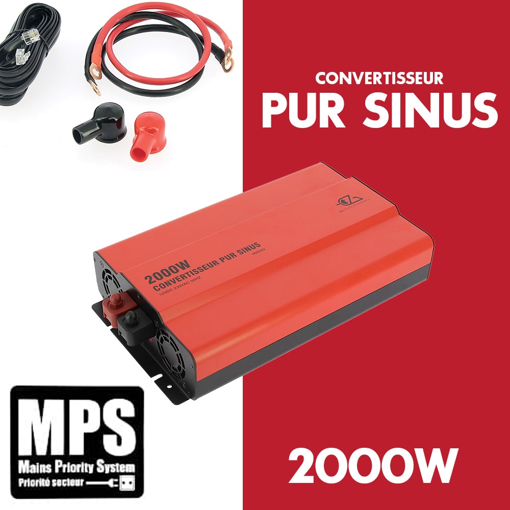 Convertisseur EZA Pur Sinus 2000W
