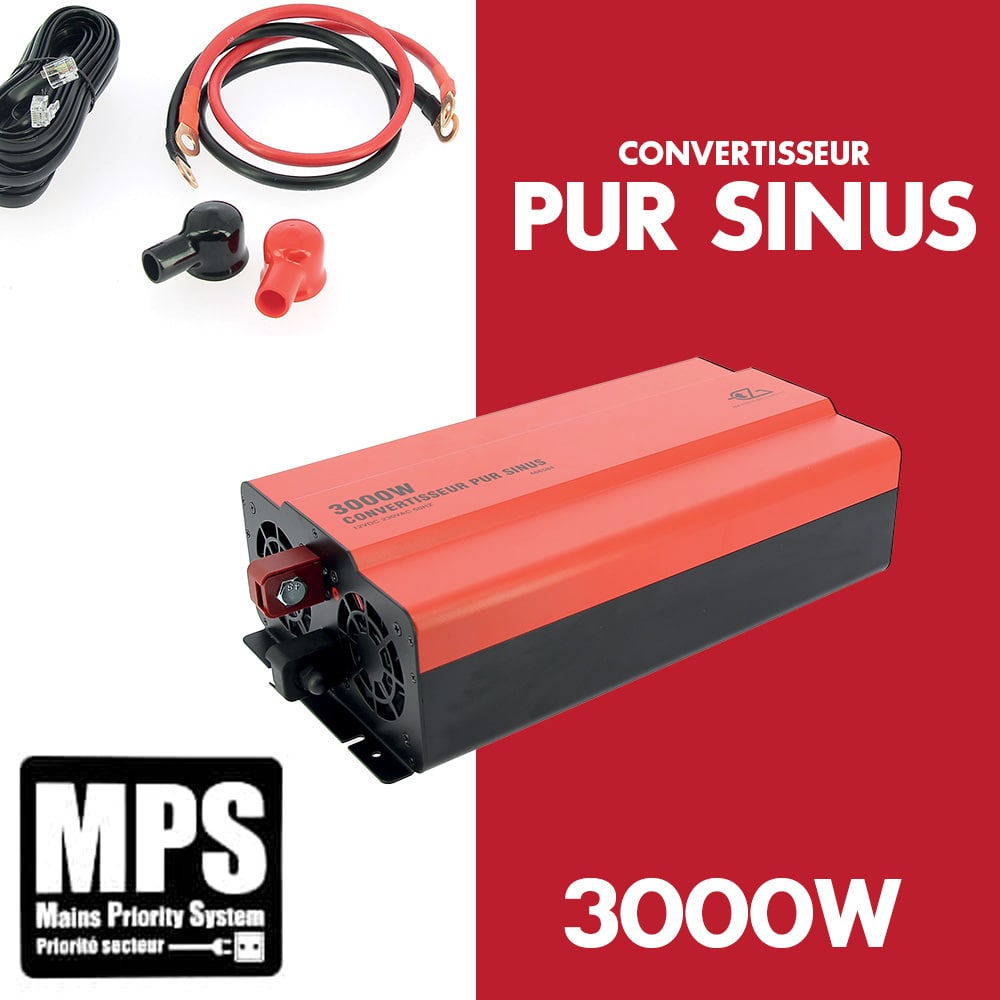 Convertisseur EZA Pur Sinus 3000W