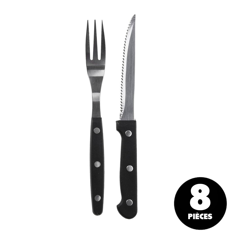Set de couverts  steak 8 pices
