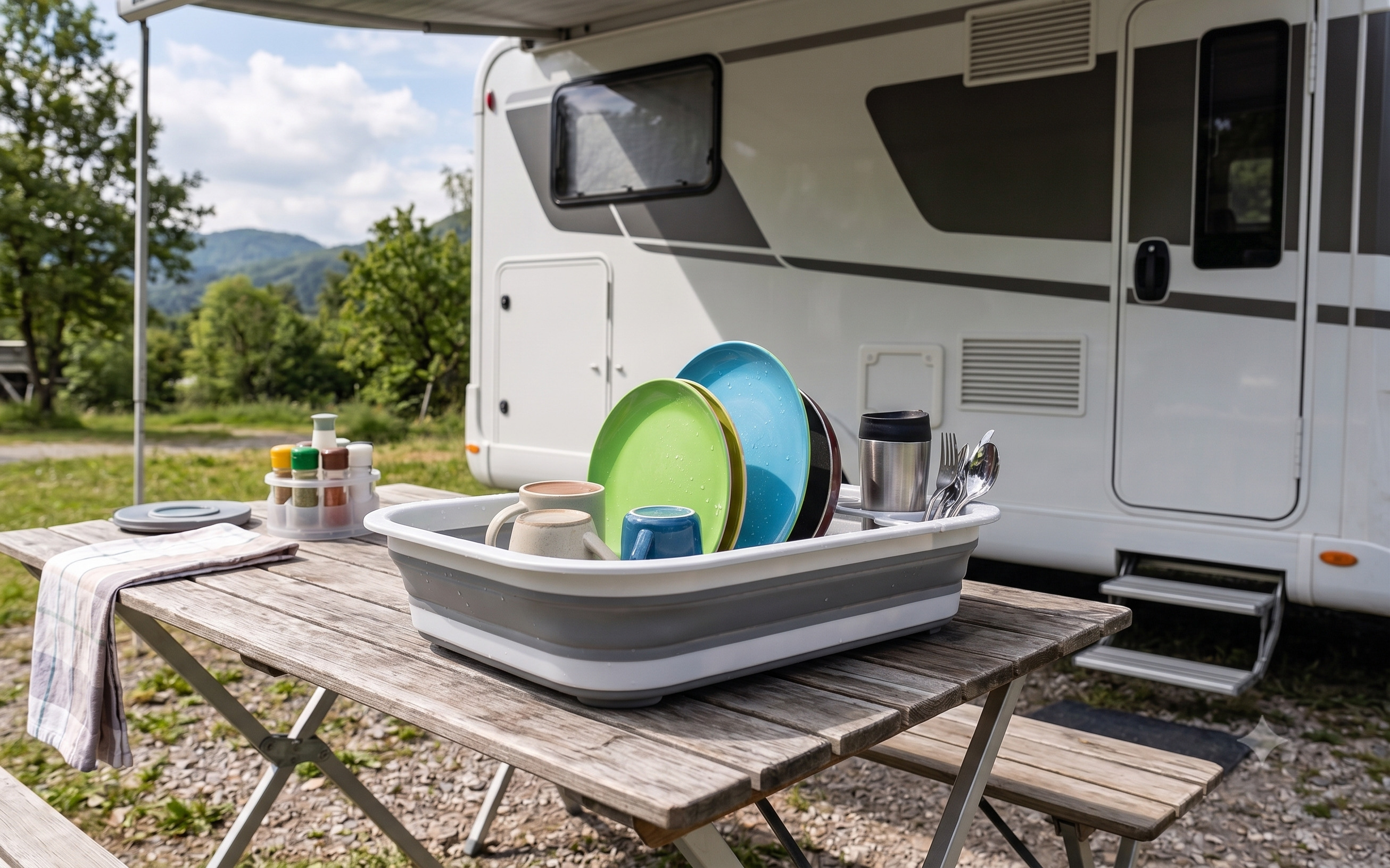 Bassine pliable 