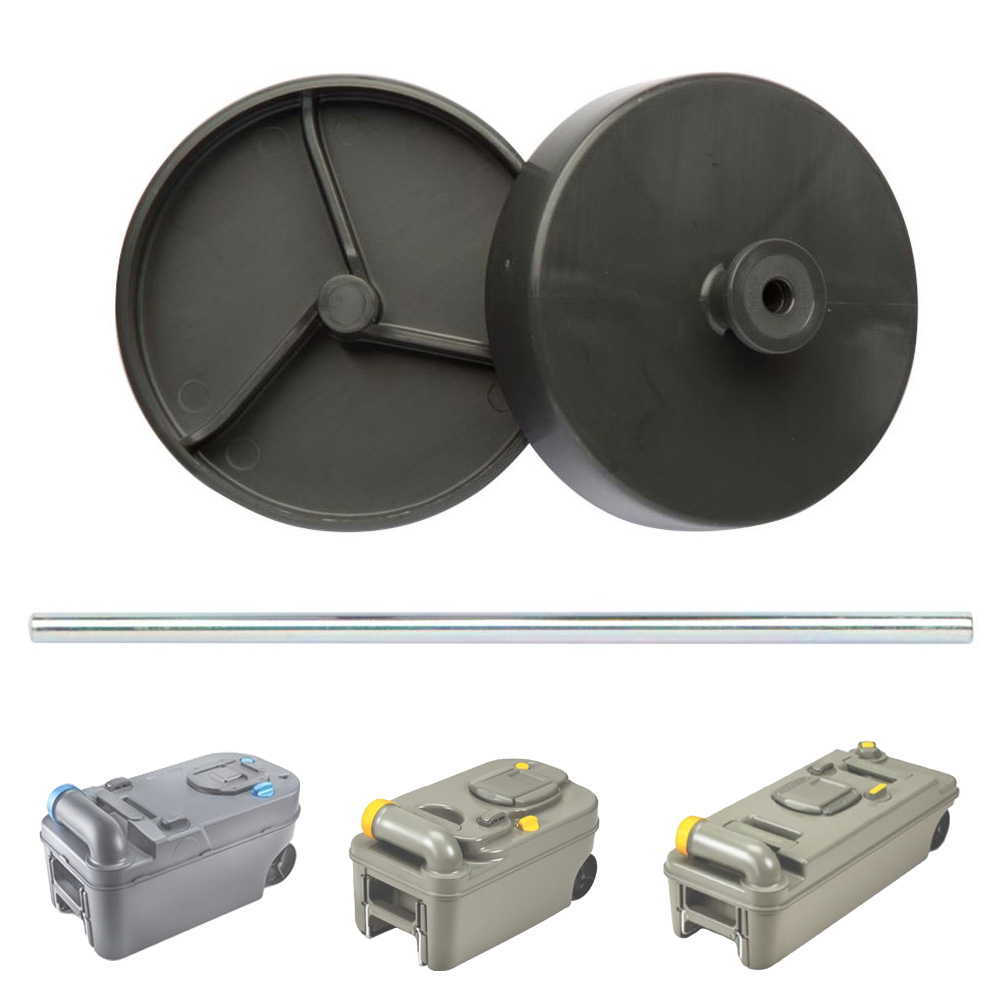 Kit roues + axe de rechange pour cassette SC2/3/4 C200 C220 THETFORD