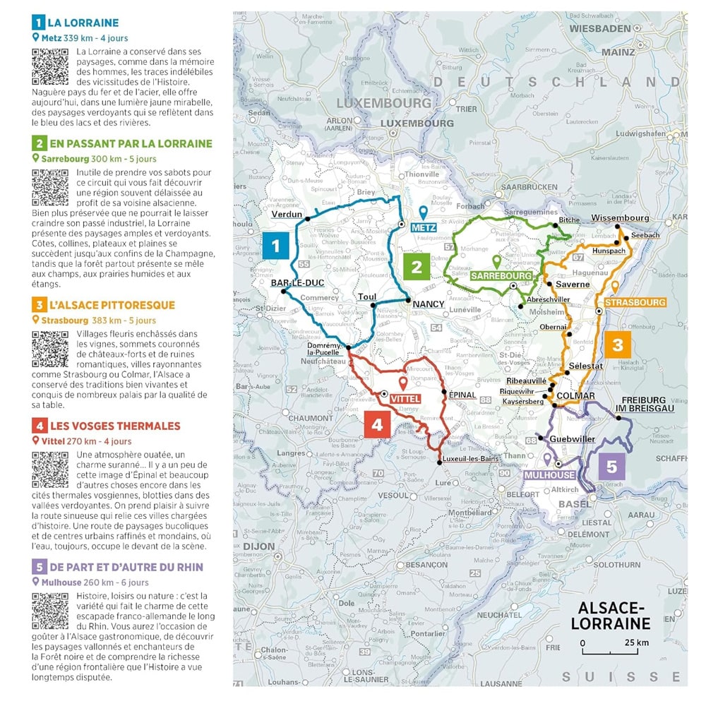 Carte MICHELIN Alsace Lorraine 2026