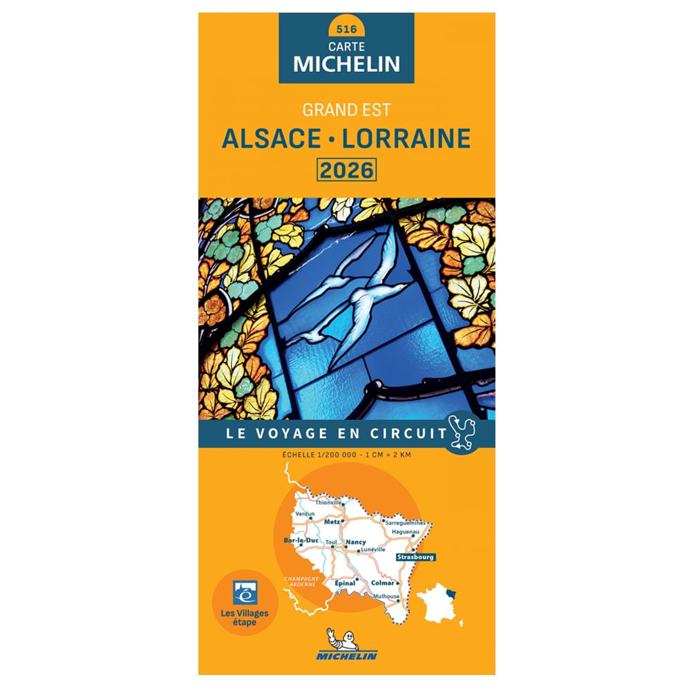 Carte MICHELIN Alsace Lorraine 2026