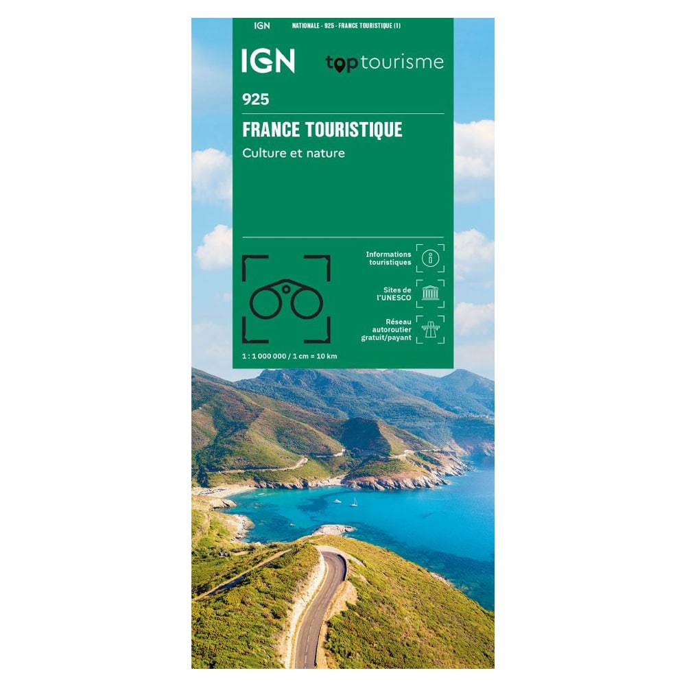 Carte France Touristique IGN