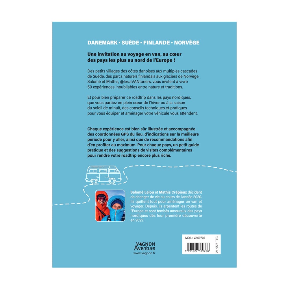 Roadtrip en Van - 50 expriences inoubliables dans les pays nordiques - les aVANturiers