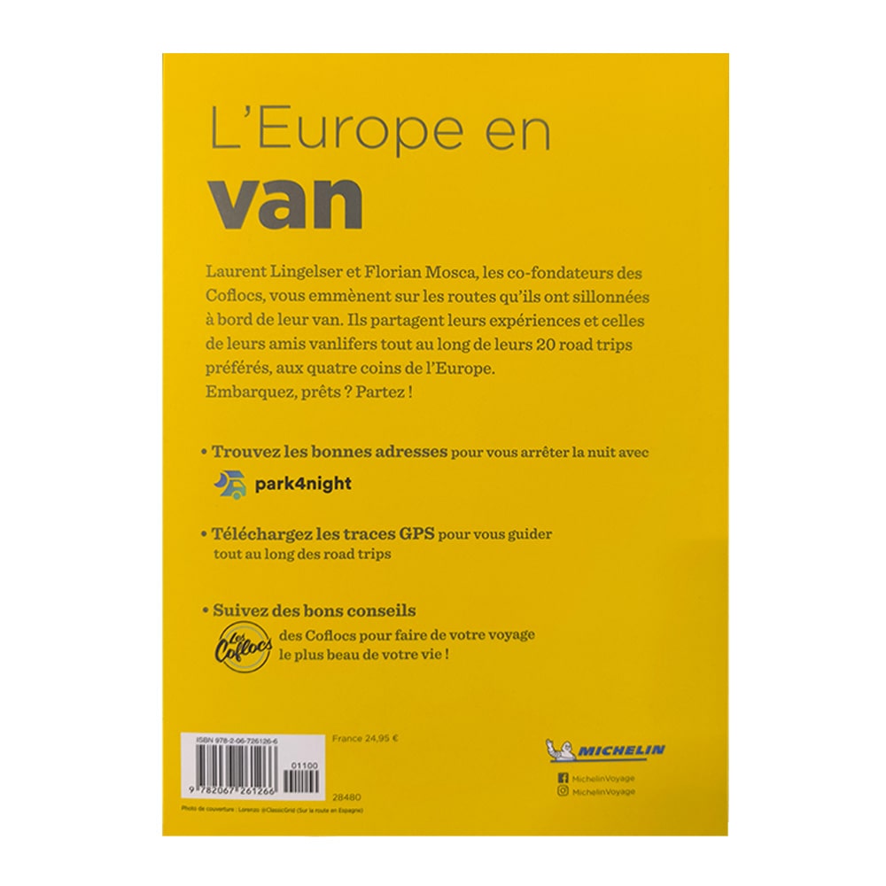 Guide MICHELIN L'Europe en Van