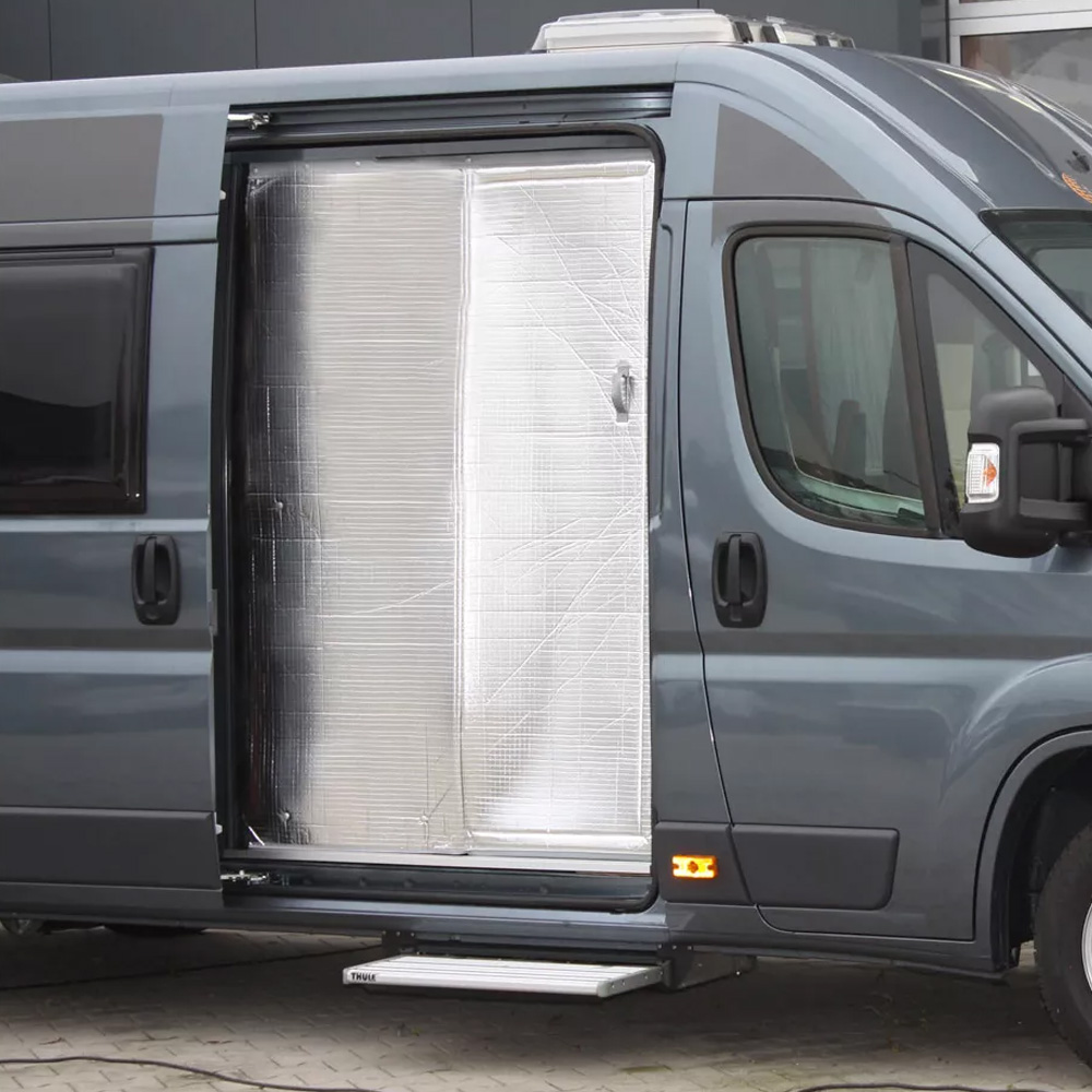 Rideau thermique porte coulissante fourgon Ducato, Boxer et Jumper