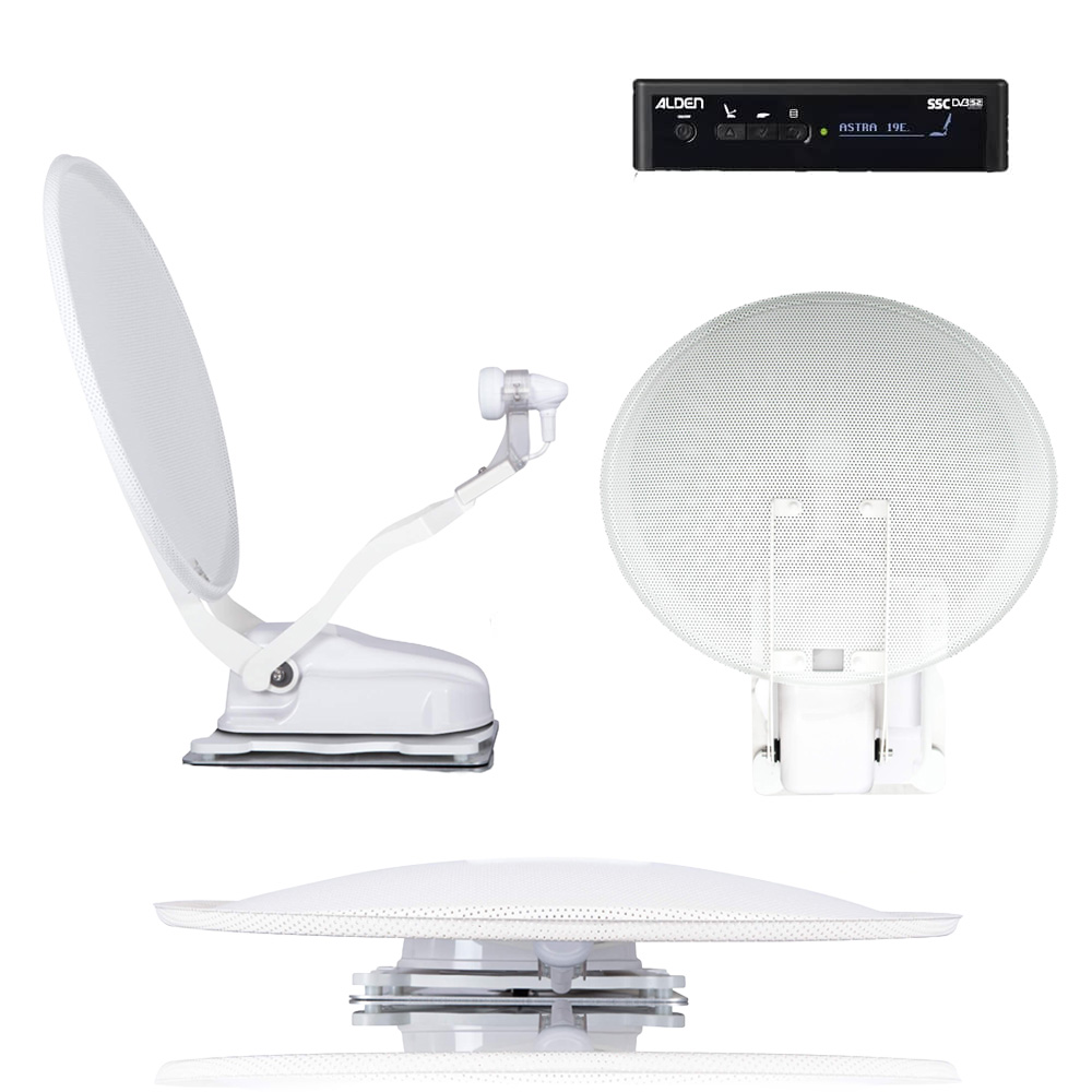 Antenne satellite automatique ALDEN Onelight EVO 60 HD Ultrawhite