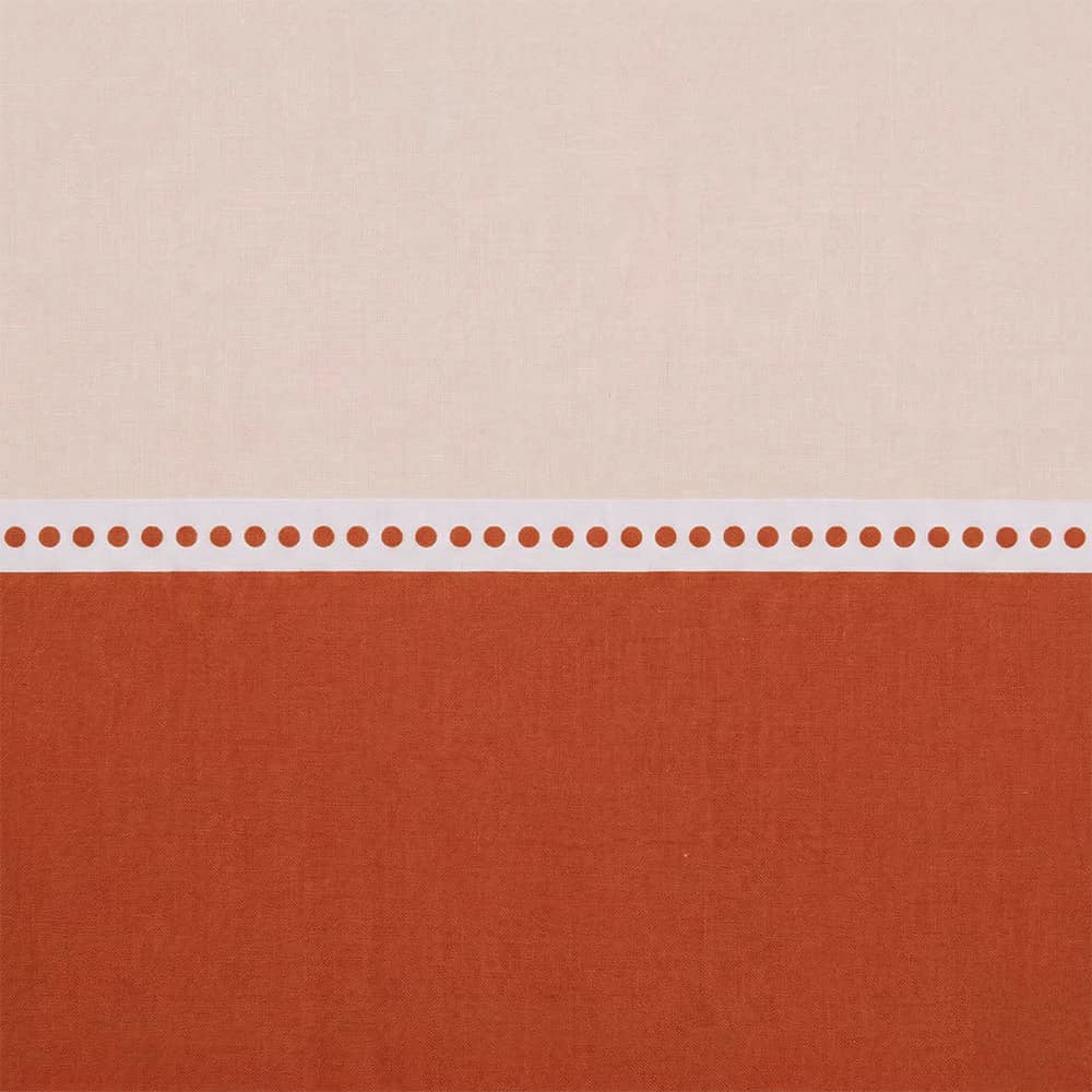 Lit tout fait 4 saisons TERRACOTA Lyocell et Percale