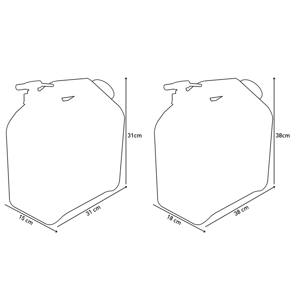 Jerrican alimentaire avec bouchon et robinet 10L et 20L TRIGANO