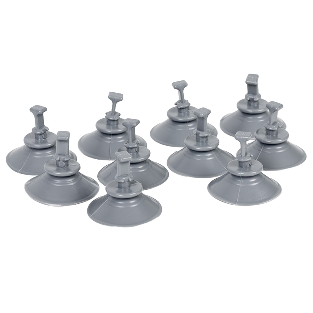 Pochette de 10 ventouses grises 50mm