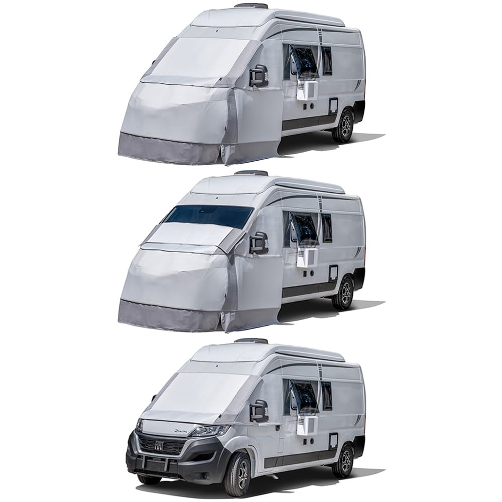 Volet ext�rieur de cabine Cli-Mats Split NG pour Ducato 2007 � 2014