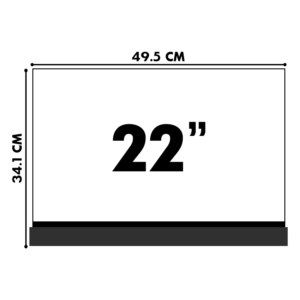 Smart TV LED FHD 55 cm 22 pouces barre de son int�gr�e ALDEN