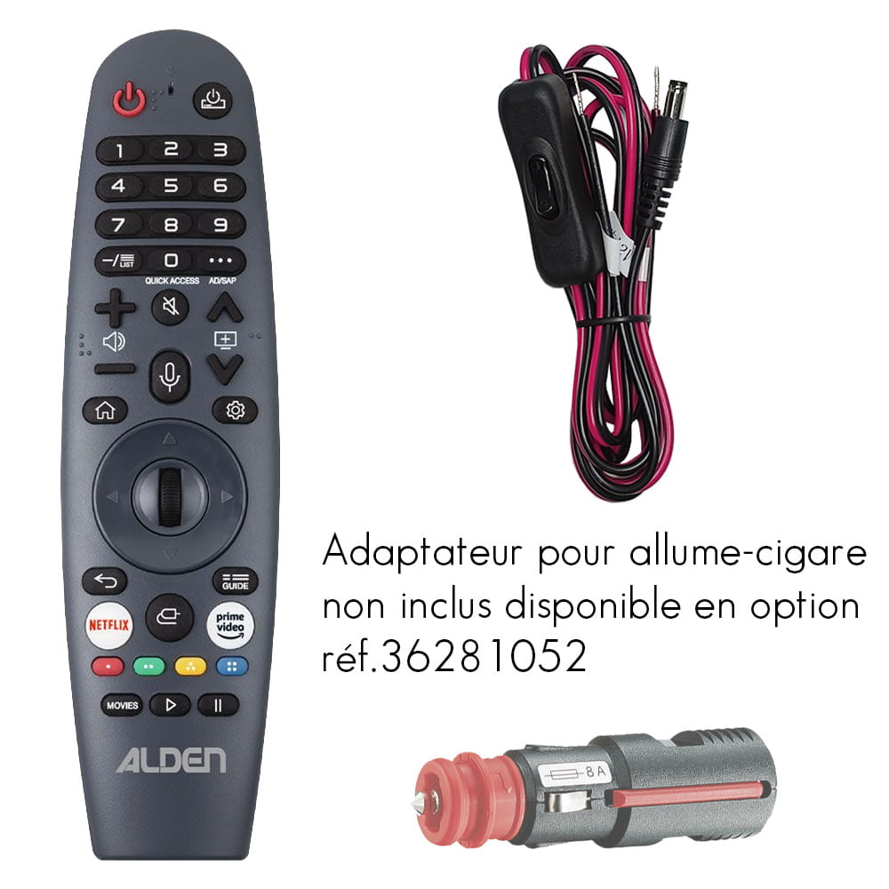 Smart TV LED FHD 68 cm 27 pouces barre de son int�gr�e ALDEN