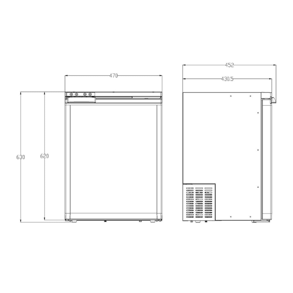 R�frig�rateur compression Blizz-E F65 EZA