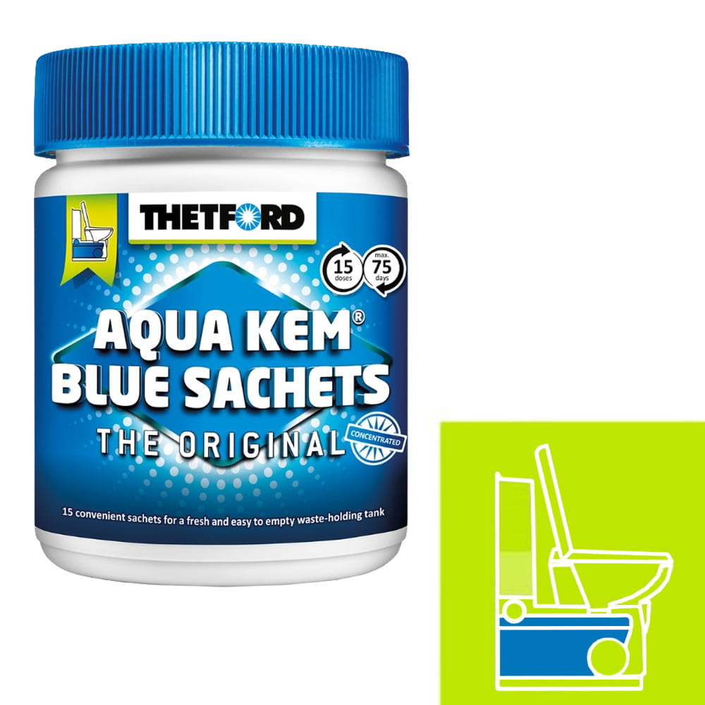 Lot de 6 Aqua Kem Blue en sachets THETFORD
