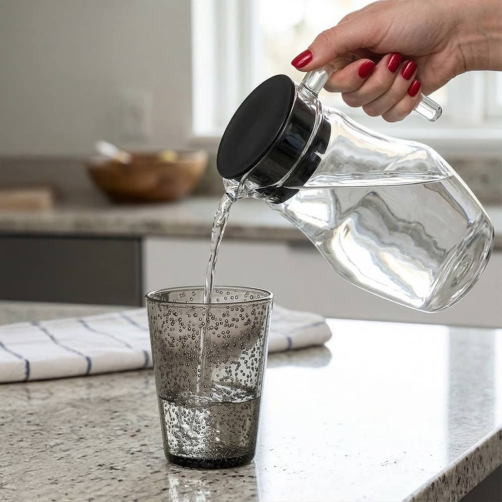 Verre anticasse BRUNNER Oxygene Cocoa 300 ml gris/jaune