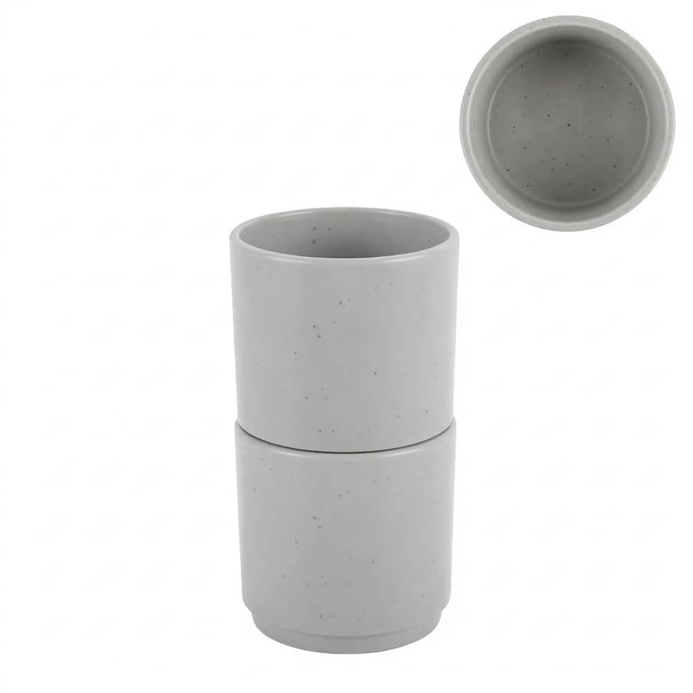 Set de 2 tasses espresso InMano Dolomit Blanc anti-d�rapantes BRUNNER
