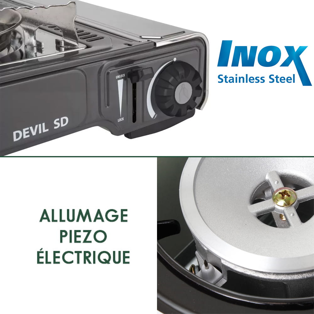 R�chaud � cartouche gaz Devil SD NG BRUNNER