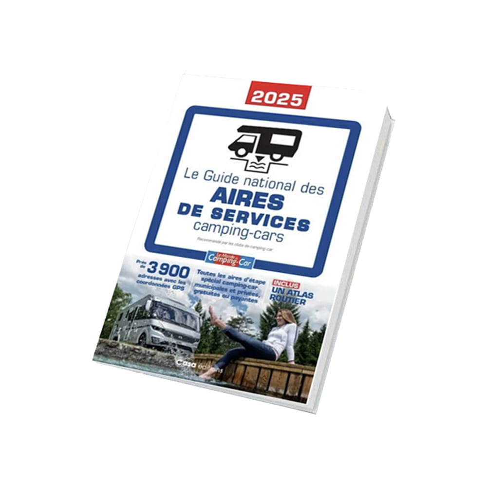 Guide National des aires de services camping-car 2025