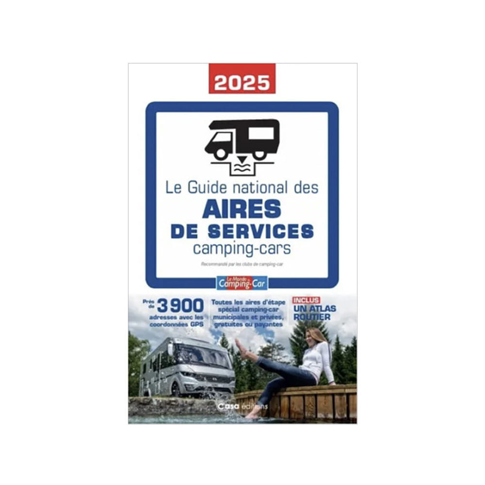 Guide National des aires de services camping-car 2025