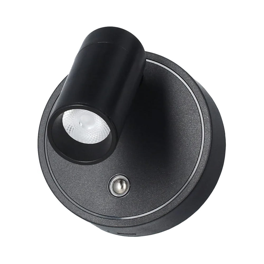 Applique Spot 1 LED Noli rechargeable 70LM 1.2W avec interrupteur