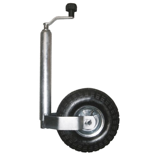 avis sur Roue jockey 48 mm roue gonflable diam 260 mm