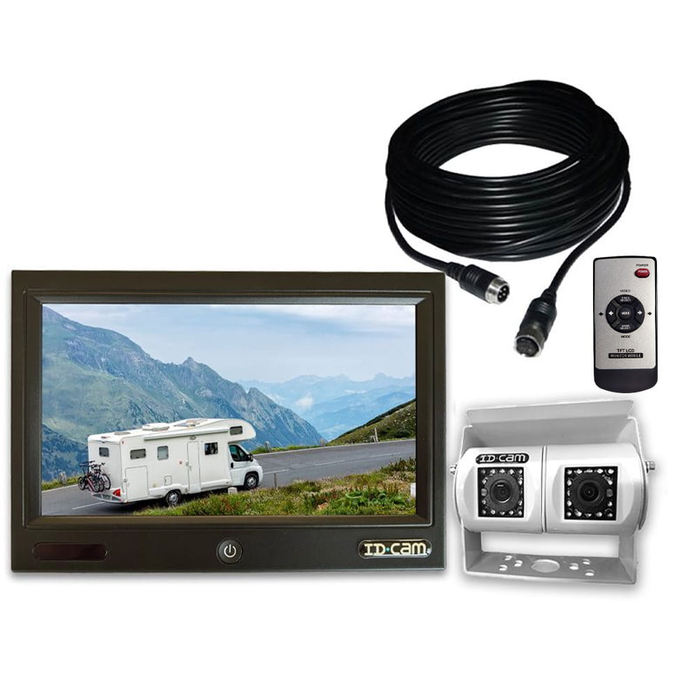 Cam�ra de recul HD IDCAM 710DWB + �cran 7 pouces HD