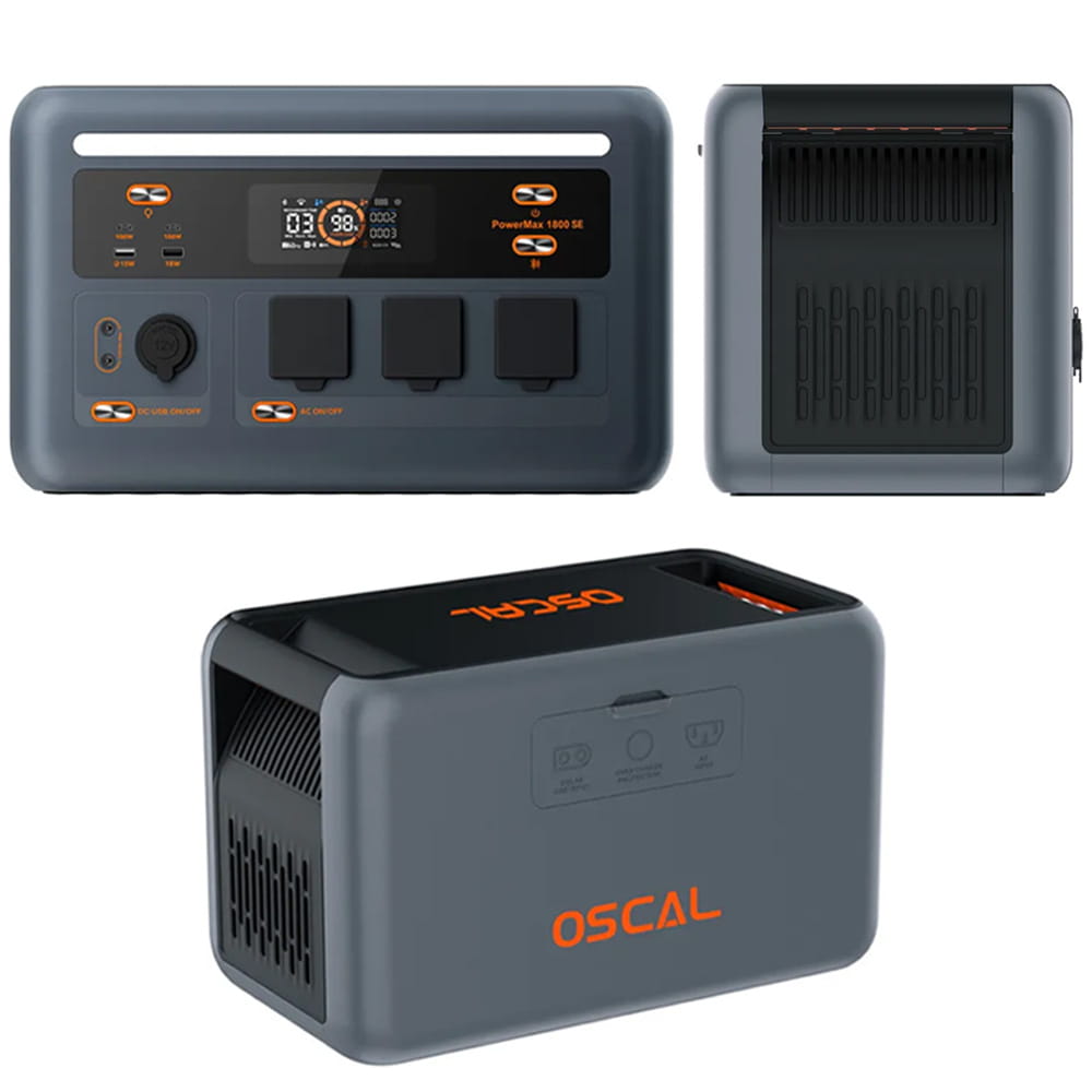 Batterie Lithium Portable OSCAL PowerMax 1800SE