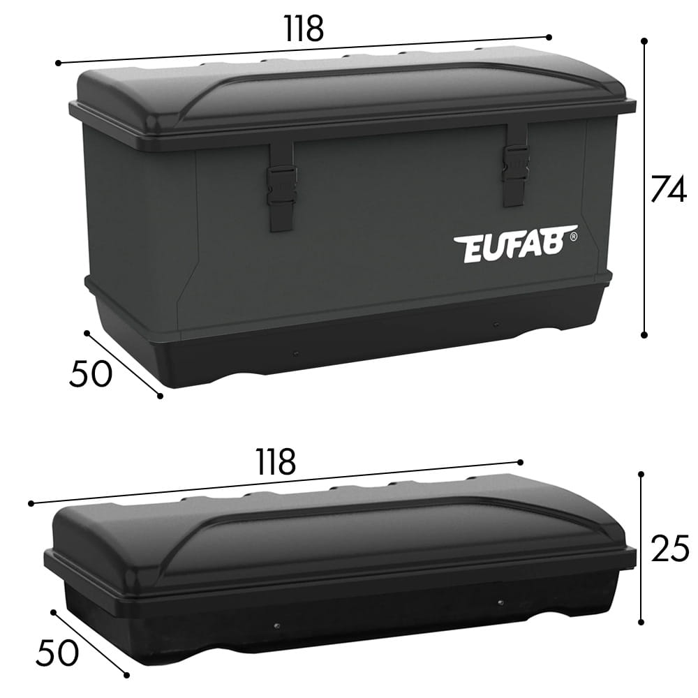 Coffre de transport pliable 350L pour porte-v�los SD260 et TECDC1 EUFAB