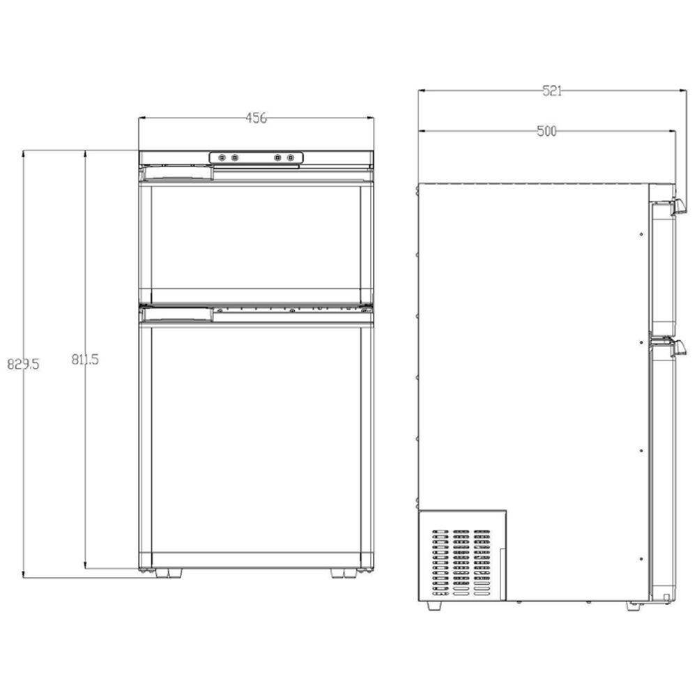 R�frig�rateur compression Blizz-E F80 EZA